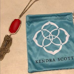 Brand NEW Kendra Scott Red Necklace